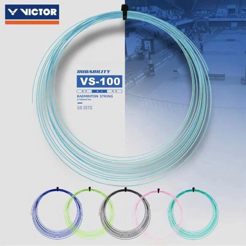 Cước Cầu Lông Victor VS-100 Chính Hãng Nội Địa - Bền Bỉ Ổn Định – Cảm Giác Chắc Tay – Lựa Chọn An Toàn